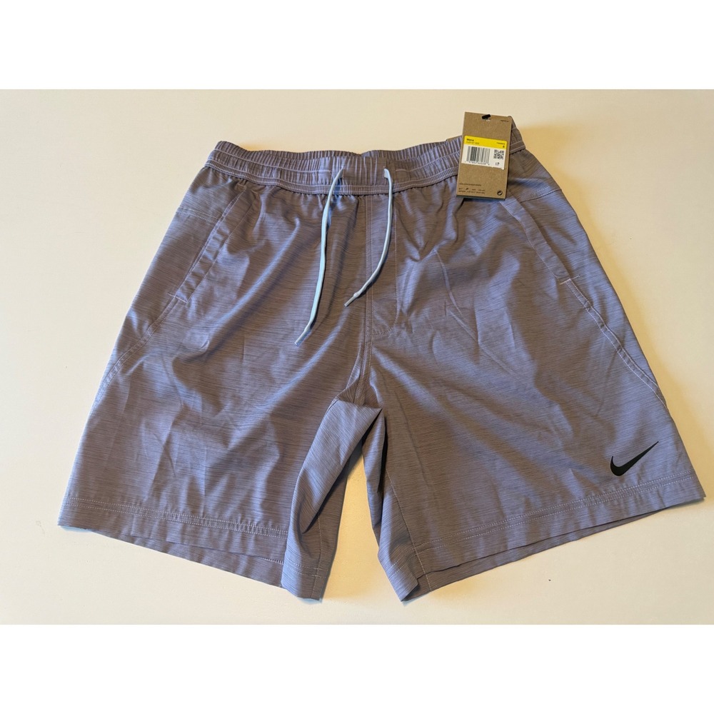 Nike Form Mens 7 Inch Training Shorts Lavender Heather HJ3157-003 Small NWT